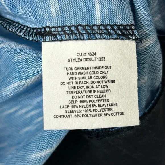 Disney Parks NWT Shirt Size L Ariel The Little Mermaid Long Sleeve Lace Sheer - Picture 7 of 9